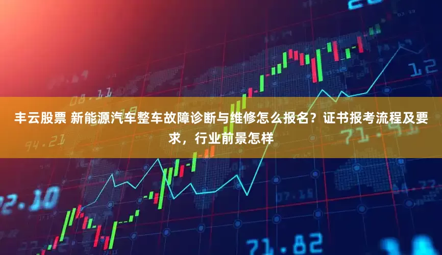 丰云股票 新能源汽车整车故障诊断与维修怎么报名？证书报考流程及要求，行业前景怎样